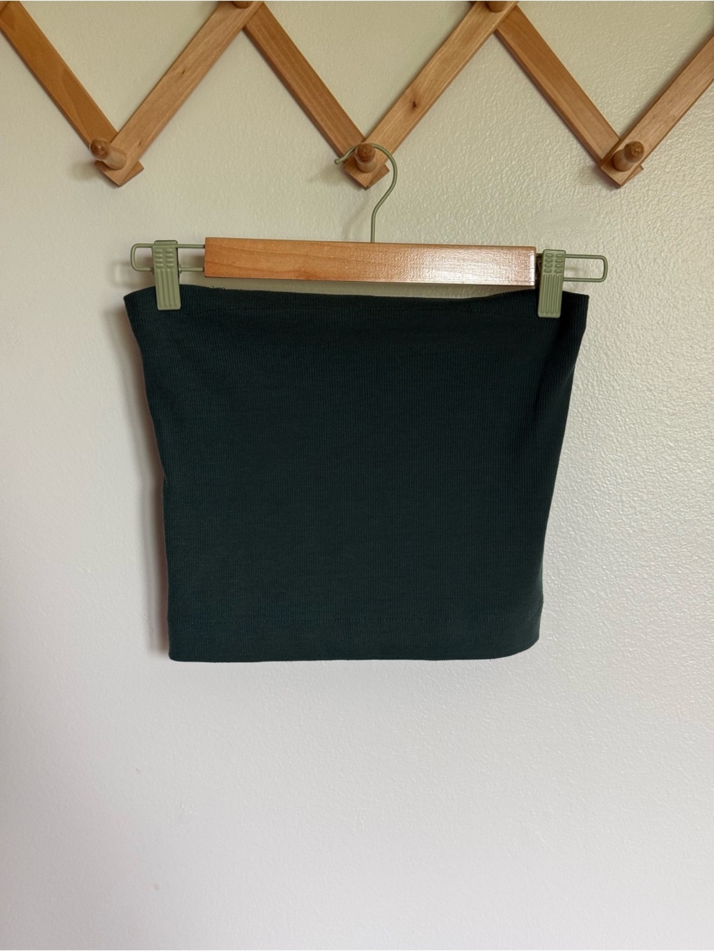 American Eagle Outfitters Dark Green Bandeau top